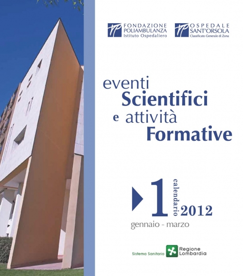 Pubblicato il Catalogo Eventi Formativi gennaio - marzo 2012