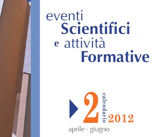 Pubblicato il Catalogo Eventi Formativi aprile - giugno 2012 