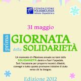 31 maggio: prima edizione della Giornata della Solidarietà