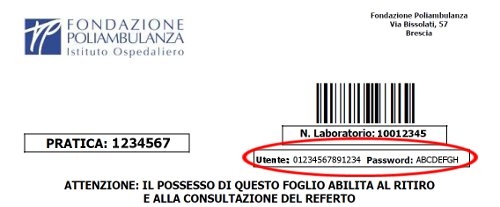 Attivato il portale referti on-line di Fondazione Poliambulanza 