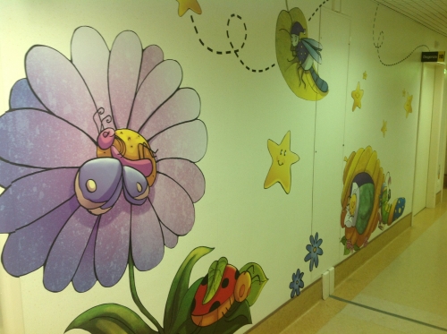 Pediatria a colori 2013: conclusa la decorazione dell'U.O.