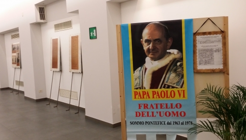 Vita di Paolo VI: mostra fotografica in Poliambulanza