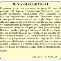 Ringraziamento