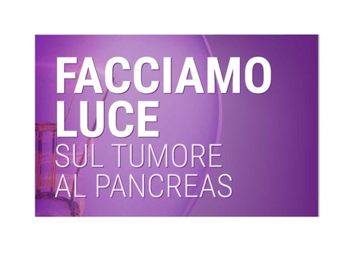 16/11: Poliambulanza si illumina di viola - Giornata Mondiale per la Lotta al Tumore del Pancreas