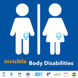 Invisible body disability: l’adesivo per bagni pubblici dedicato alle persone stomizzate