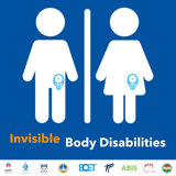 Invisible body disability: l’adesivo per bagni pubblici dedicato alle persone stomizzate