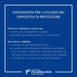 Covid-19: disposizioni per l’utilizzo dei dispositivi di protezione nelle strutture sanitarie
