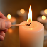 Una semplice candela