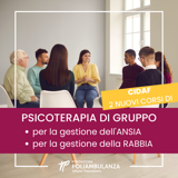 Consultori CIDAF: nuovi incontri di psicoterapia di gruppo per la gestione dell’ansia e della rabbia