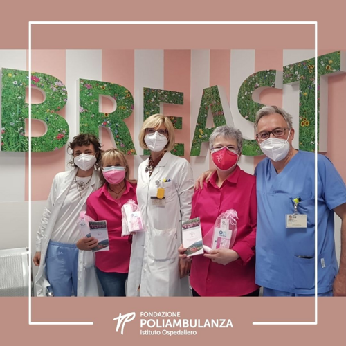 Poliambulanza e l’associazione Cuore di Donna: insieme per “dare una carezza alle donne in cura alla Breast Unit”