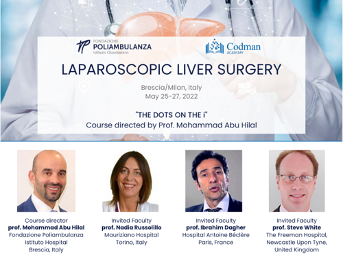 Laparoscopic Liver Surgery: in Poliambulanza il corso internazionale sulla chirurgia laparoscopica del fegato, diretto dal prof. Abu Hilal