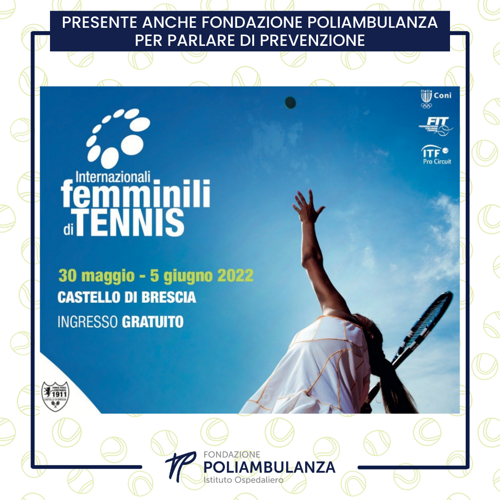 Ritorna da lunedì 30/05 l’edizione numero 13 degli Internazionali Femminili di Tennis - Brescia. 