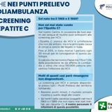 Sei nato tra il 1969 e il 1989 e non sei mai stato curato per l’Epatice C? Ti aspettiamo per effettuare lo screening