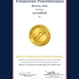 Riconosciuta per la quarta volta da Joint Commission International la qualità di Fondazione Poliambulanza