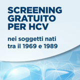 Sei nato tra il 1969 e il 1989 e non sei mai stato curato per l’Epatice C? Ti aspettiamo per effettuare lo screening gratuito nei nostri punti prelievo