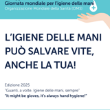 5 maggio: Giornata mondiale dell'igiene delle mani