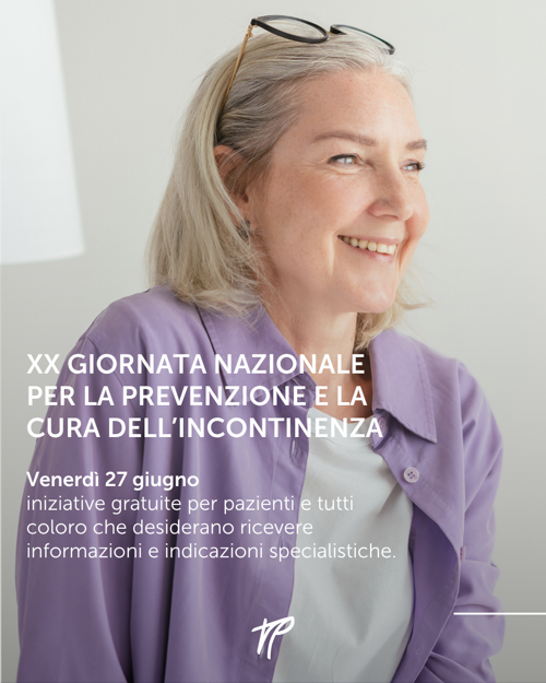 XX Giornata nazionale per la prevenzione e la cura dell’incontinenza