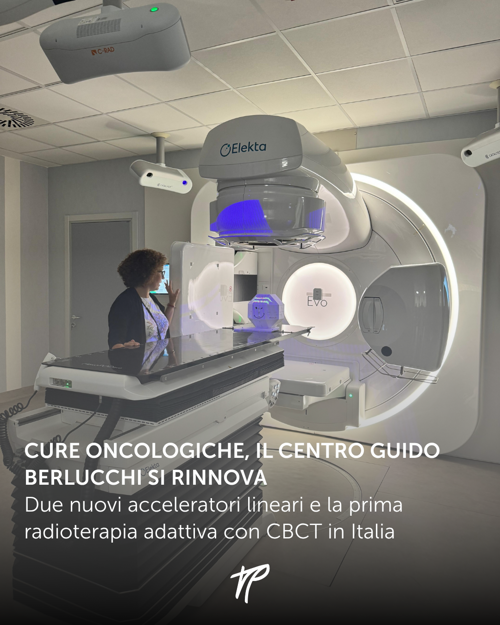 Cure oncologiche, il Centro Guido Berlucchi si rinnova: due nuovi acceleratori lineari e la prima radioterapia adattiva con CBCT in Italia
