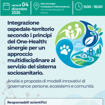 Ospedale e territorio, insieme: il 4 dicembre in Poliambulanza il convegno sulla sanità del futuro secondo l’approccio One Health
