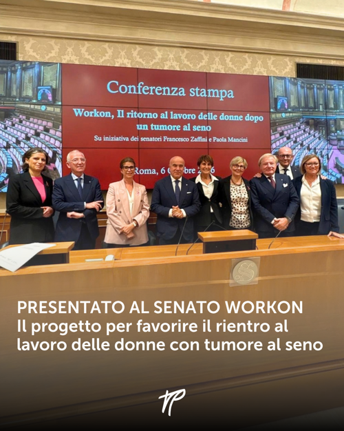 Workon per favorire il rientro al lavoro delle donne con tumore al seno