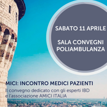 MICI: INCONTRO MEDICI-PAZIENTI IN FONDAZIONE POLIAMBULANZA