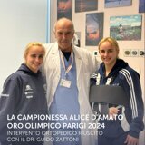 LA CAMPIONESSA ALICE D’AMATO, ORO OLIMPICO PARIGI 2024: INTERVENTO ORTOPEDICO RIUSCITO