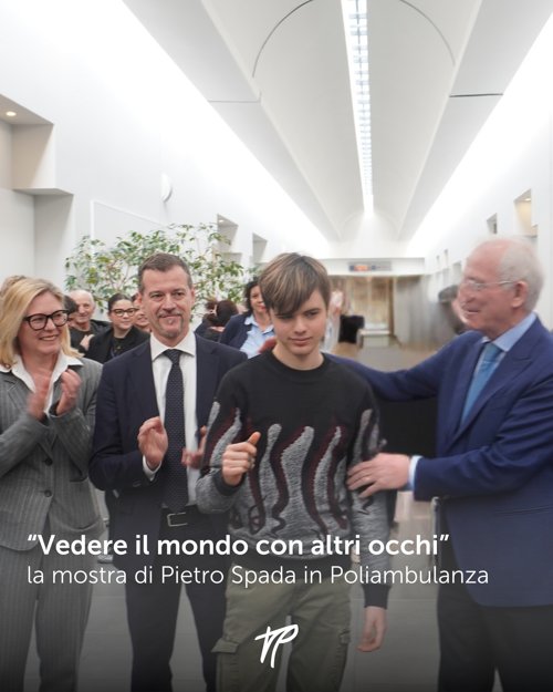“Vedere il mondo con altri occhi”: la mostra di Pietro Spada in Poliambulanza