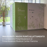 Inaugurati i nuovi Punti Allattamento in Fondazione Poliambulanza e al Poliambulanza Medical Center Flaminia