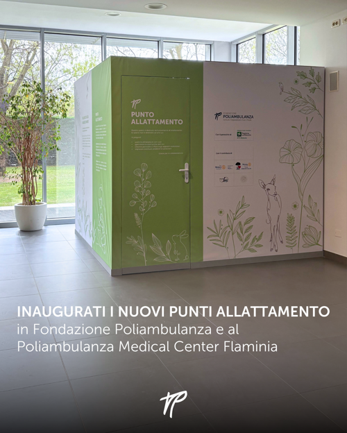 Inaugurati i nuovi Punti Allattamento in Fondazione Poliambulanza e al Poliambulanza Medical Center Flaminia