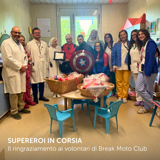 Supereroi in corsia: il ringraziamento agli storici volontari del Break Moto Club