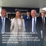 In Fondazione Poliambulanza il Manifesto Nazionale della prevenzione con la presenza del ministro Schillaci e i vertici della sanità italiana