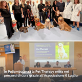 In Poliambulanza la Pet Therapy entra nei percorsi di cura grazie all’Associazione 6 Luglio
