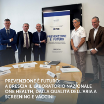 Prevenzione e One Health: Presentato In Poliambulanza l'evento Nazionale del 23 e 24 Luglio alla presenza del Ministro Della Salute Dr. Schillaci